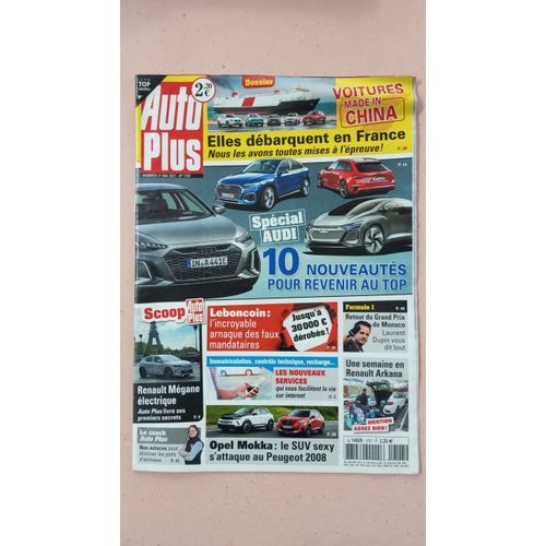 Revue Auto Plus N° 1707