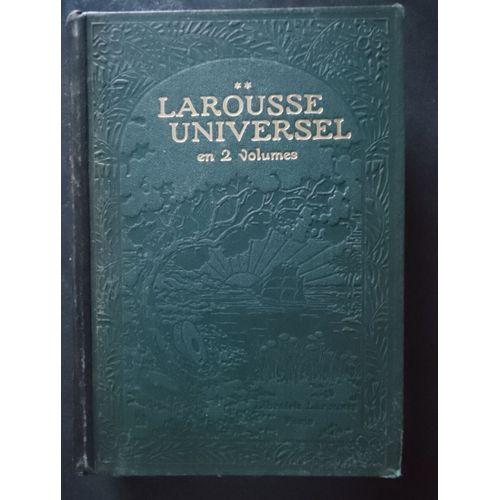 Larousse Universel En 2 Volumes