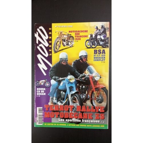 Revue Moto Légende N° 79
