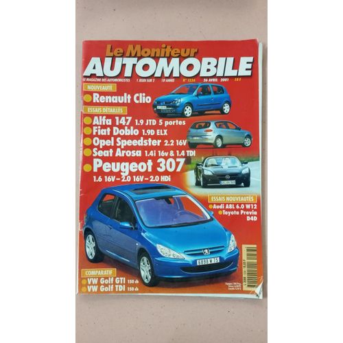 Revue Le Moniteur Automobile N° 1236