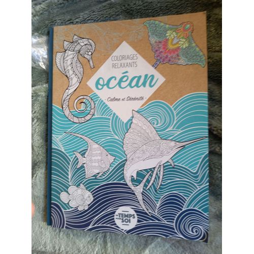 100 Coloriages Mystère " Océan ", Art-Thérapie Hachette.