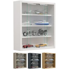 Vcm Bois Verre Suspendu Vitrine Murale Vitrine Collectionneur Déco Vitrine Agisa S