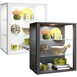 Vcm Bois Verre Vitrine Murale Vitrine Suspendue Vitrine De Collection Vitrine Vitrine Sur Pied Vitrine Glasol S