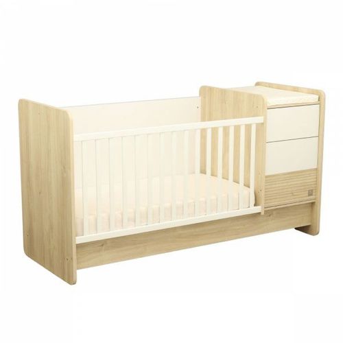 Lit Bébé Combiné Évolutif 70x140cm Paloma