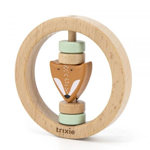 Hochet Rond En Bois Mr. Fox