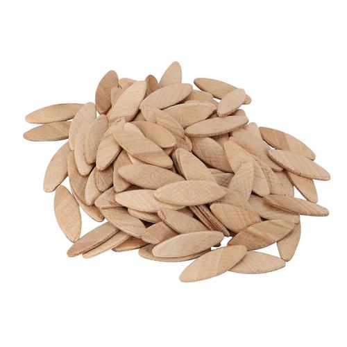 100Pcs No. 0 Bois assorti pour Tenon Machine Travail du bois Biscuit Dégauchisseuse Accessoire de travail du bois