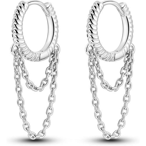 Boucles D'oreilles Femmes Argent 925 Sterling Coloré Coeur Hoops Plumes Hoop Cross Hoop Petits Hoop Boucles D'oreilles Huggie Femmes Hoop Boucles D'oreilles[Q6197]