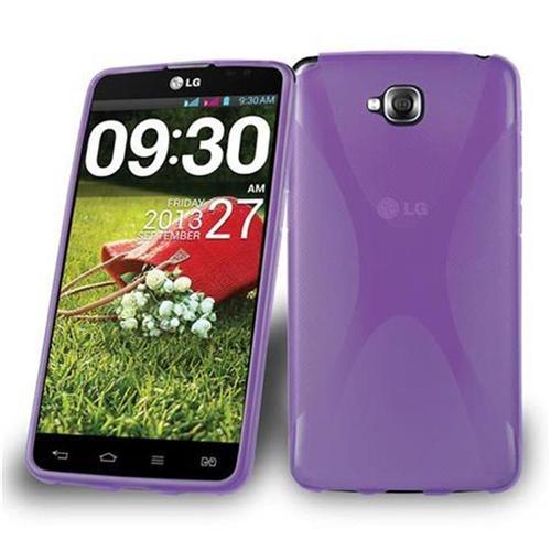 Cadorabo Housse Compatible Avec Lg G Pad Pro Lite En Violet Lilas - Étui De Protection En Silicone Tpu Flexible