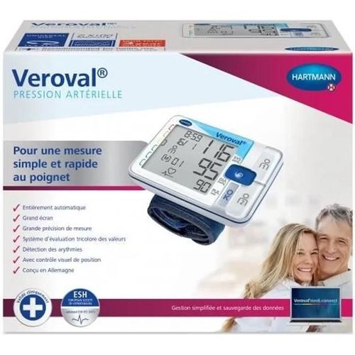 Veroval Tensiomètre Poignet Connectable