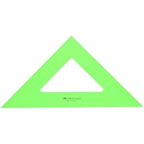 Outil De Dessin - Faber-Castell - Équerre 28 Cm - Vert - Adulte - Etude