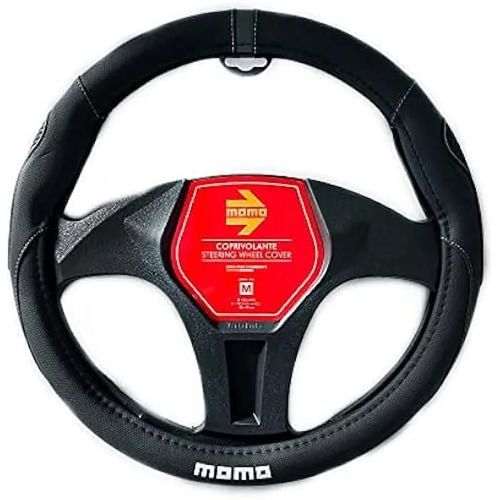 Momo Housse De Volant Universel Confort Noir Et Gris