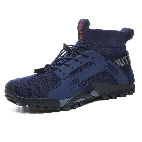 Chaussures De Randonnée En Plein Air Pour Hommes Amazon Grande Taille Chaussures De Plein Air Décontractées Pour Randonnée Pêche Baskets De Eau Couleur: Bleu Profond W-25 Taille: 38