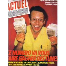 Actuel  N° 59 : Patrick Fortier Et Ses Evasions / "On A Tout Marchandé"..
