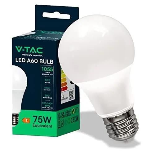 Ampoule Led - V-Tac - 10.5w - Blanc - E27 - Intérieur