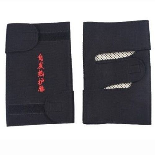 Genouillères Chauffantes Auto-Adhésives Pour Protection Et Soulagement Du Douleur Articulations Sportives Cadeaux En Noir Avec Texte