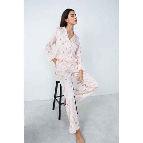 Pantalon De Pyjama Motifs Fleurs - River - M - Primerose - Femme - Etam