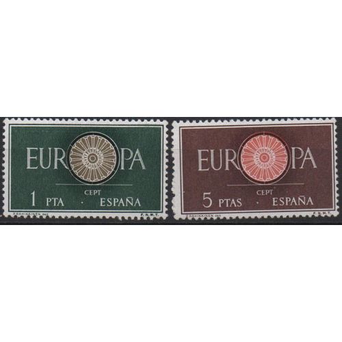 Espagne Timbres Europa 1960