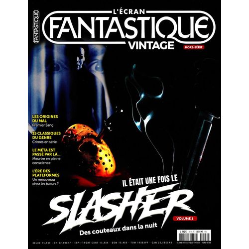 L' Écran Fantastique Vintage N° 20 _ Il Était Une Fois Le Slasher, Volume 1 [Suivi De] Gozdilla, Vol. 2, À Travers Les Âges _ (Revue Tête-Bêche 99 + 97 Pages ; 2 Couvertures) _ Janvier 2025