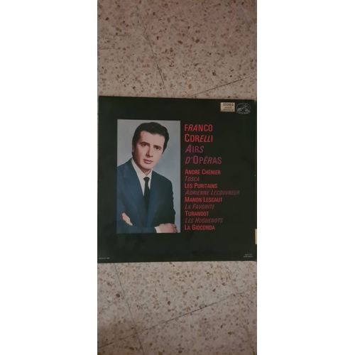 Vinyle 33 Tours. Franco Corelli. Airs D'opéra.