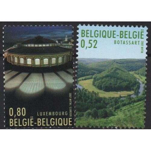 Belgique Timbres Émission Commune Avec Le Luxembourg
