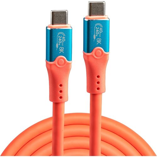 Câble Usb4 Avec Câble Thunderbolt 4 1 M, Câble De Données 40 Gbps, 8K @ 60 Hz 240 W, Câble De Charge Rapide, Câble Usb C Vers Usb C Pour Iphone 15/16 Plus Pro , Macbook, Station[X3598]