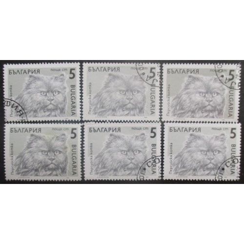 Bulgarie N°3286 X 6 Oblitéré