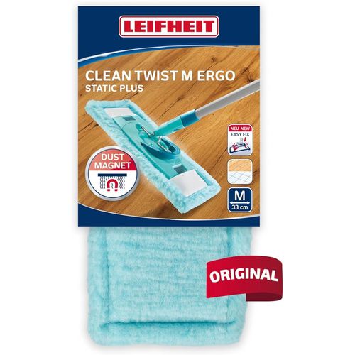 Housse lave-sol Clean Twist M Ergo static plus,housse de rechange en microfibres électrostatiques,housse tous les types de sols lisses,housse pour balai nettoyage à sec et dépoussiérage.[W632]