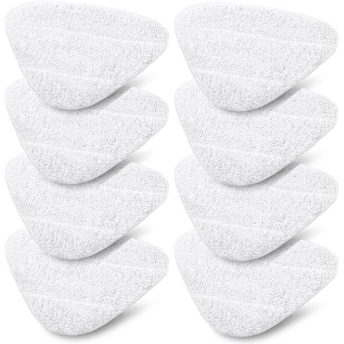 8 Pièces Recharge pour balai vapeur Vileda Steam,housse de balai microfibre compatible avec les nettoyeurs vapeur Vileda Steam et Vileda Steam Plus.[W265]