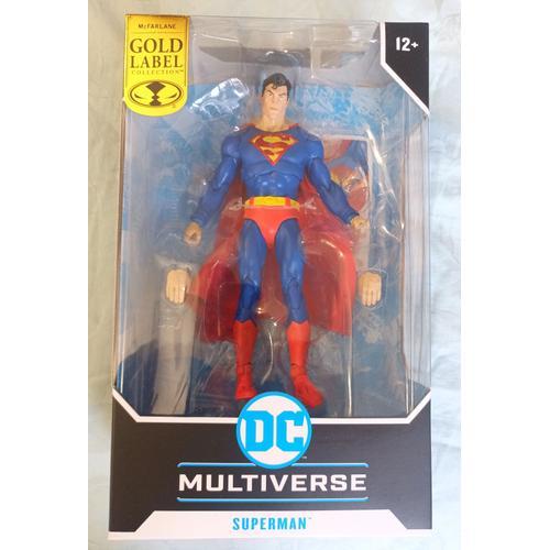 Dc Comics Mcfarlane Multiverse Superman Gold Label