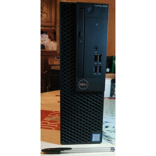MINI PC Dell 3050 sff Intel Core i3 - 3.9 Ghz - Ram 8 Go - SSD 128 Go + HDD 1 To