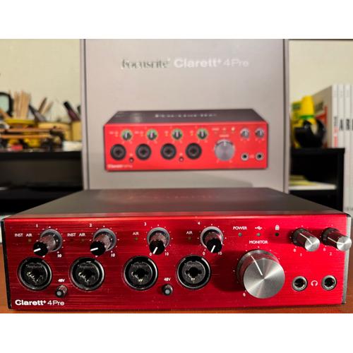 Focusrite Clarett + 4 Pre