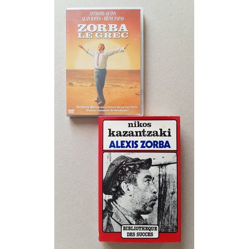 Alexis Zorba - Zorba Le Grec - Lot De 1 Livre Et 1 Dvd