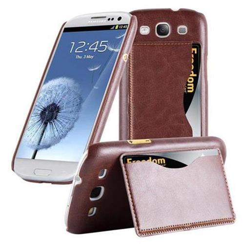 Coque Pour Samsung Galaxy S3 / S3 Neo Étui Rigide Housse Revêtement Similicuir