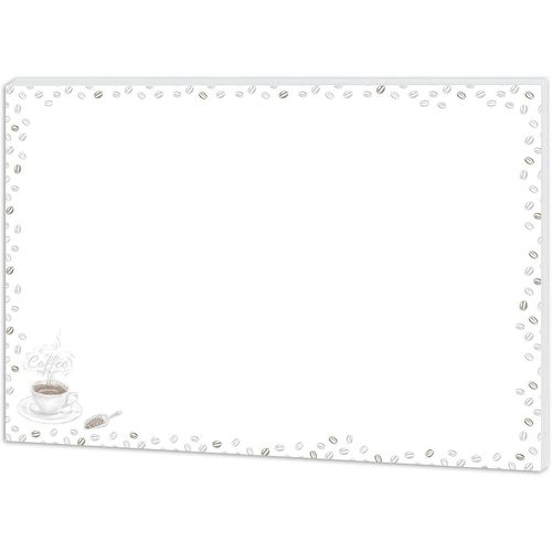 Rnk Verlag Sous-Main De Bureau ''coffee'', 60 X 42 Cm, Vierge, 30 Feuilles