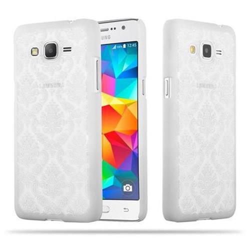 Coque Pour Samsung Galaxy Grand Prime Hard Case Étui Rigide Protection Fleur Housse