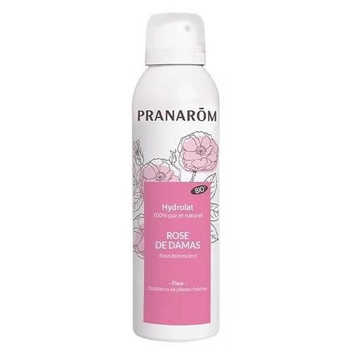 Hydrolat Rose Damas Bio - Pranarom - 150ml - Tonifiante Et Anti-Âge - Sans Conservateur 