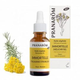 HUILE DE MASSAGE - LAIT DE MASSAGE Huile végétale Immortelle