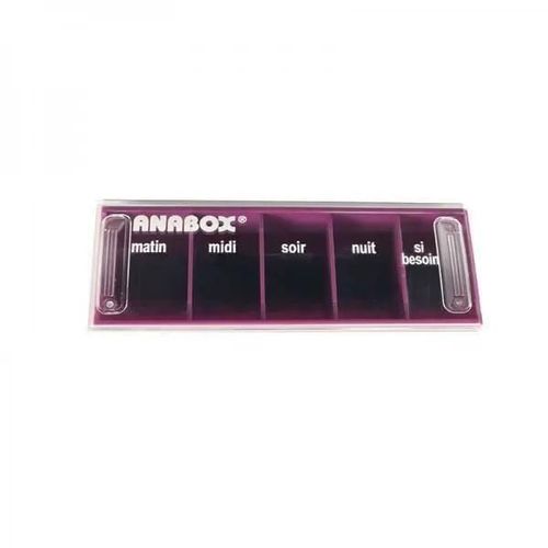 Pilulier Journalier | 5 Cases | Raisin | Anabox 