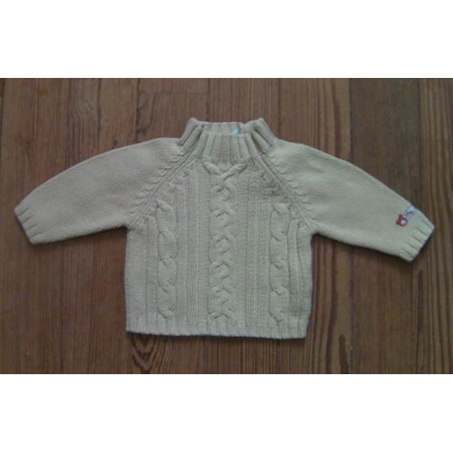 Pull Beige Obaïbi - Taille 1 Mois