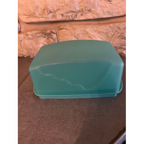 Beurrier Tupperware Turquoise Plaquette 250g