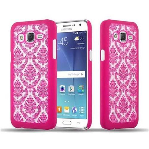 Coque Pour Samsung Galaxy J5 2015 Hard Case Étui Rigide Protection Fleur Housse