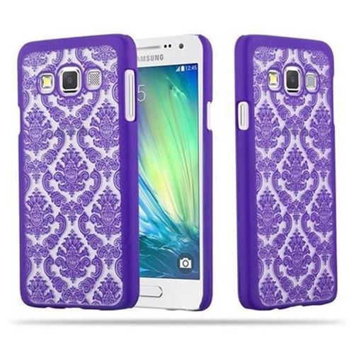 Coque Pour Samsung Galaxy A3 2015 Hard Case Étui Rigide Protection Fleur Housse