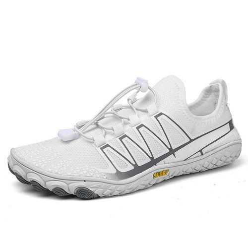 Chaussures De Plage Et Randonnée Amazon Pour Hommes Avec Cinq Doigts Séchage Rapide Antidérapantes Pour La Gym Et La Marche Blanches Taille 36
