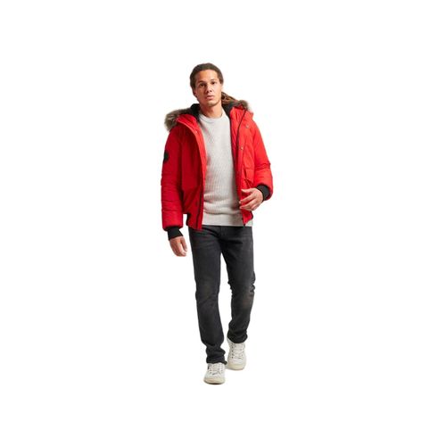Doudoune Superdry Everest Homme Rouge