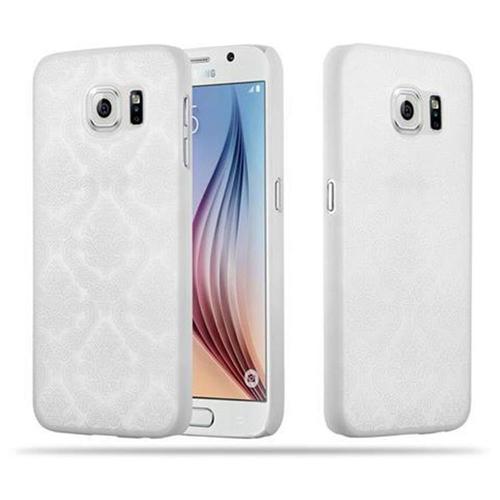 Coque Pour Samsung Galaxy S6 Hard Case Étui Rigide Protection Fleur Housse