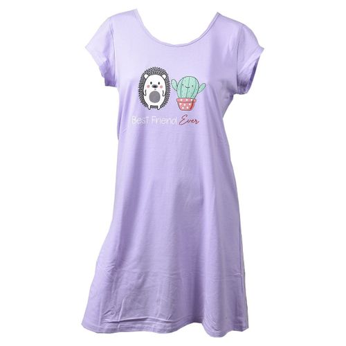 Chemise De Nuit Femme Little Unicorne Line C03 Violet