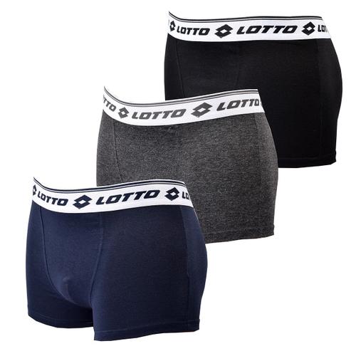 Boxer Homme Lotto Pack De 3 Boxers 0860