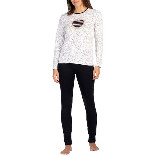Pyjama Coton Melissa Brown Sacre Ecru