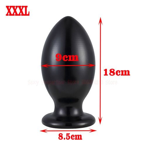 Énorme Dilatateur Anal Pour Adultes,Gros ?Uf,Fist,Plug Anal,Gode,Jouets Sexuels Pour Hommes Et Femmes,Masseur De - Black-Xxxl