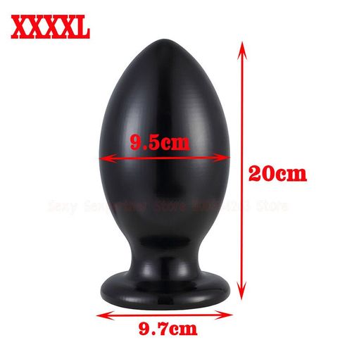 Énorme Dilatateur Anal Pour Adultes,Gros ?Uf,Fist,Plug Anal,Gode,Jouets Sexuels Pour Hommes Et Femmes,Masseur De - Black-Xxxxl